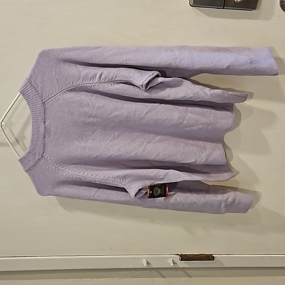 Vince Camuto Purple Azalea Crewneck Sweater XL NWT - Picture 5 of 8